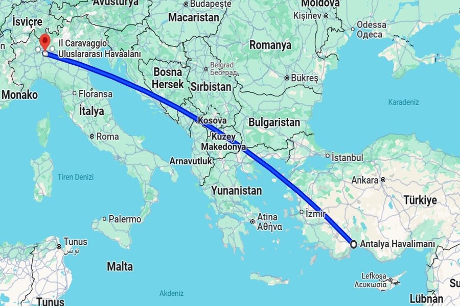 Antalya Kalkışlı Motto İtalya Turu SunExpress Havayolları ile 7 Gece 8 Gün (MXP-MXP) IS001 
