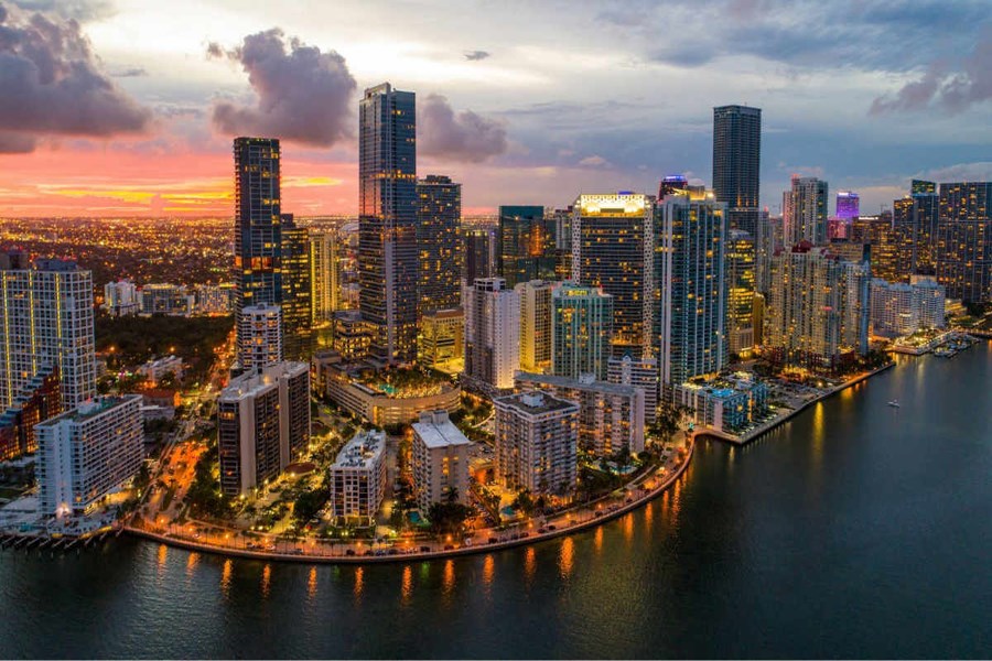 Miami Turu Air France - Klm Havayolları ile 7 Gece 10 Gün LAX-LAX TT001