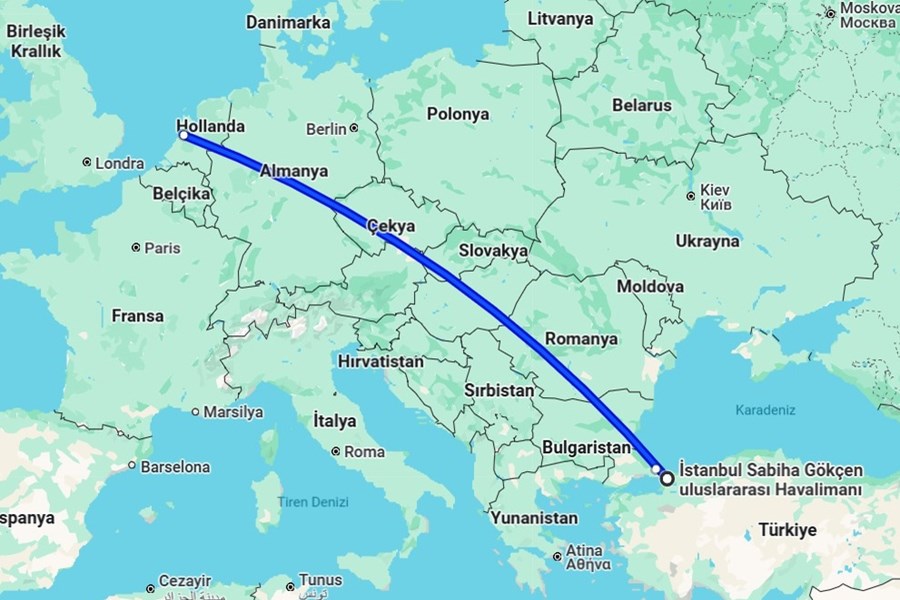 Amsterdam Turu Pegasus Havayolları İle 3 Gece