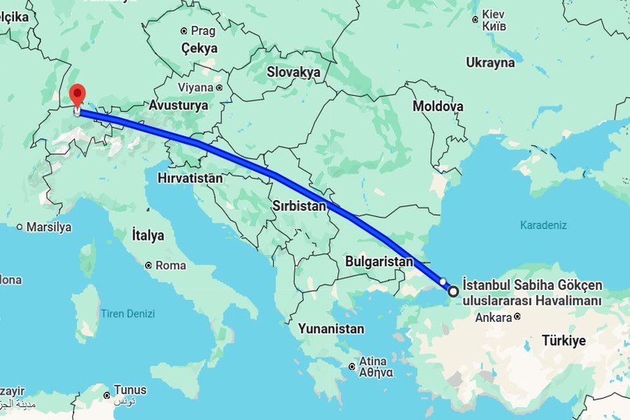 Alplerin Gölgesinde 5 Ülke Turu Pegasus ile Sonbahar- Kış Dönemi 7 Gece 8 Gün ZRH-ZRH TT001