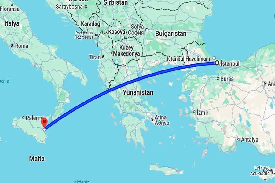 Sicilya Turu Türk Havayolları İle 4 Gece 5 Gün CTA-PMO TT001