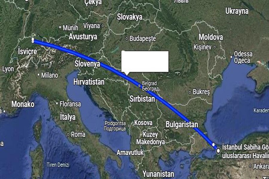 Alplerin Gölgesinde 5 Ülke Turu Pegasus ile ZRH-ZRH TT001