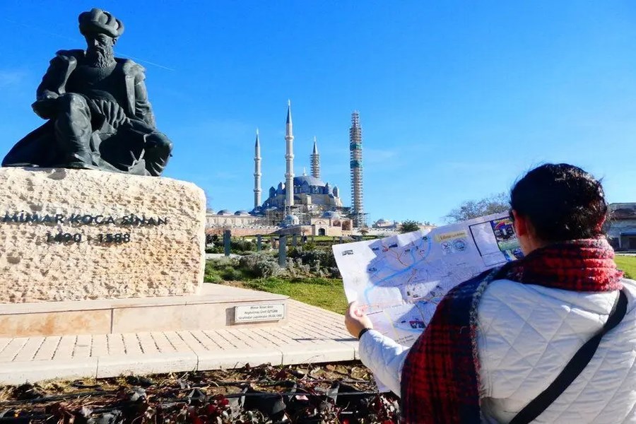 Edirnenin Altın Üçgeni Selimiye Camii Üç Şerefeli Camii ve Mimar Sinanın Eserleri