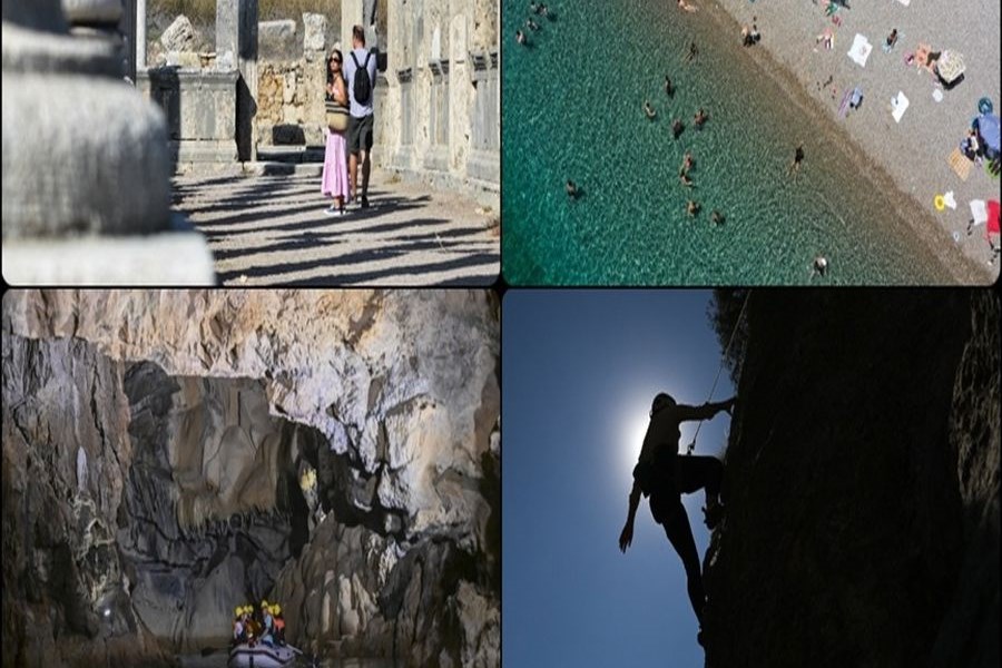 Yabancı ziyaretçi sayısında rekor! Antalya, nüfusunun 7 katı kadar turist ağırladı