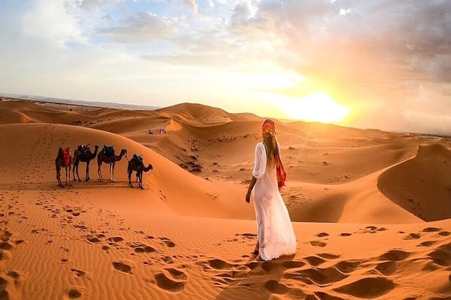 Fas, Çöl Turlarında Lüks Glamping Konseptini Yaygınlaştırıyor