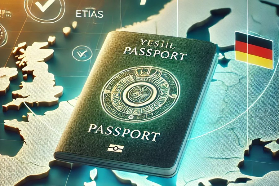 Yeşil ve Gri Pasaportlar için ETIAS Dönemi Başlıyor