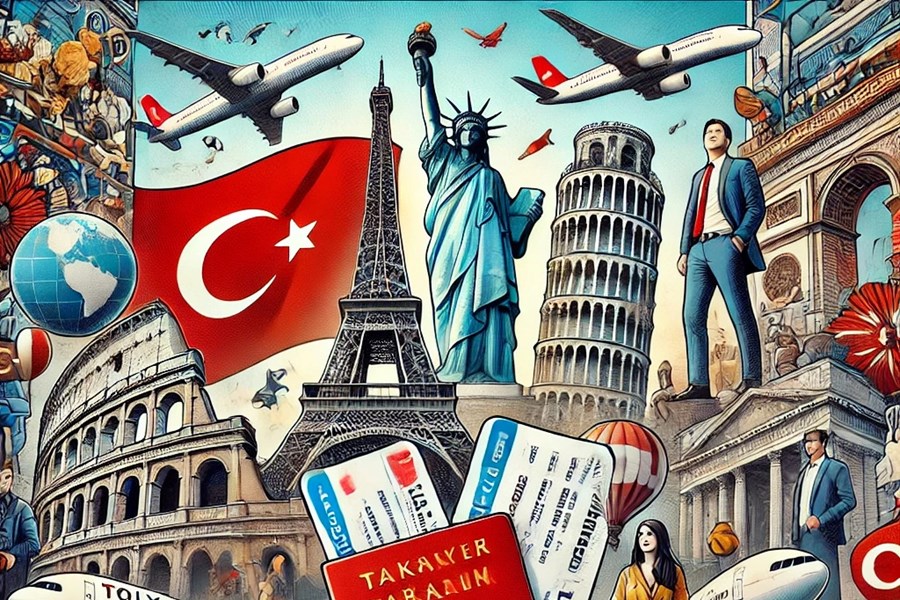 Türk Vatandaşlarının Yurtdışı Seyahat Tercihleri: En Popüler Destinasyonlar Hangileri?